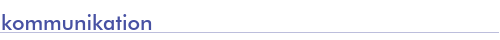kommunikation